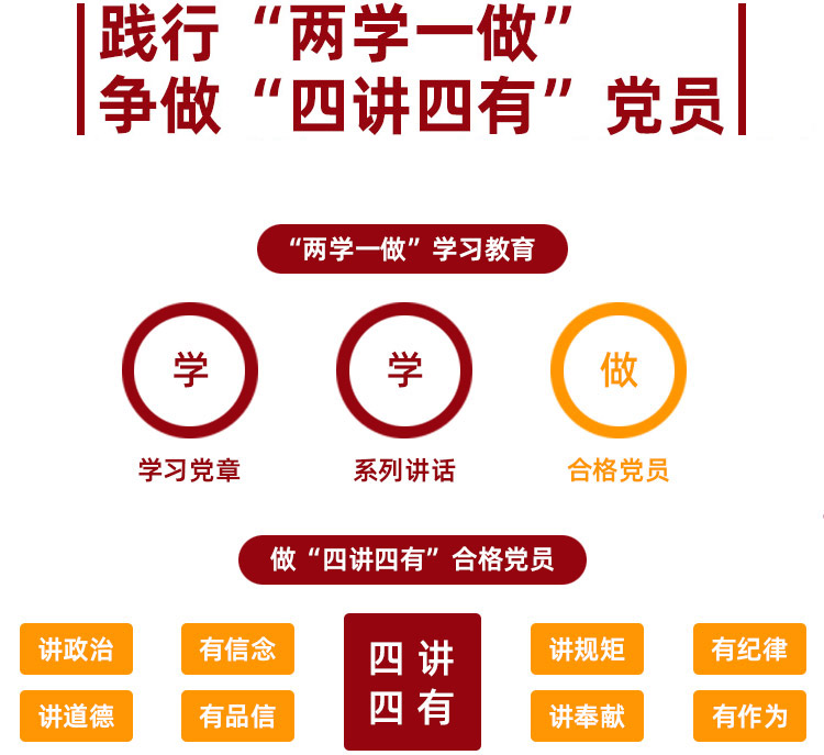 踐行'兩學(xué)一做'，爭做'四講四有'黨員