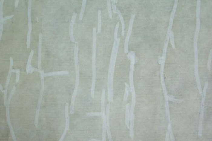 圖-書畫命紙后面黏貼頂條